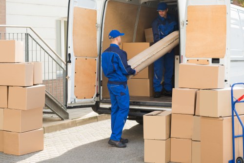 Barnes Removals staff reviewing ethical labour practices