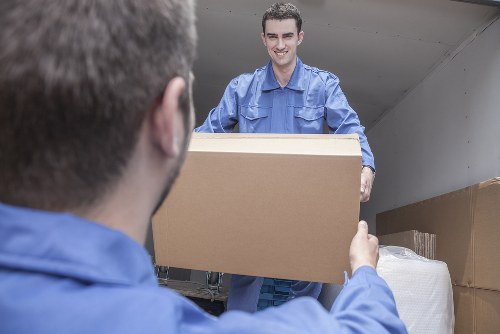 Removal team supporting a house move in Barnes