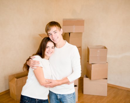 Man with van helping with a local Barnes house move