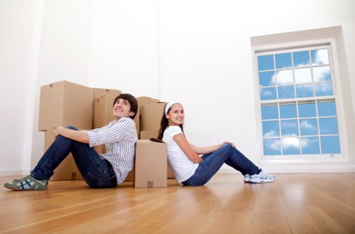 Office removals setup for a Barnes business relocation