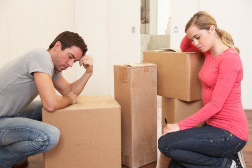 House movers planning access and loading for a Barnes property