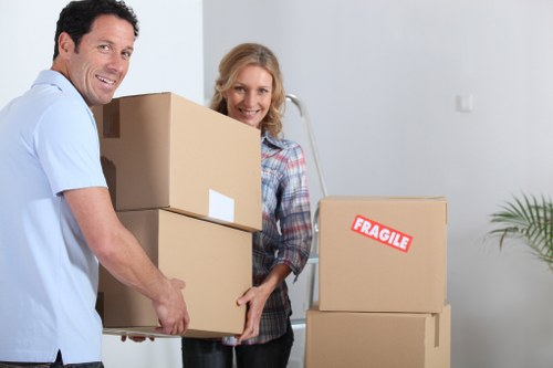 Packing and furniture protection for Barnes house removals